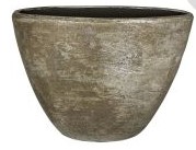 Ovaal Palermo H31L39D20cm Industrieel